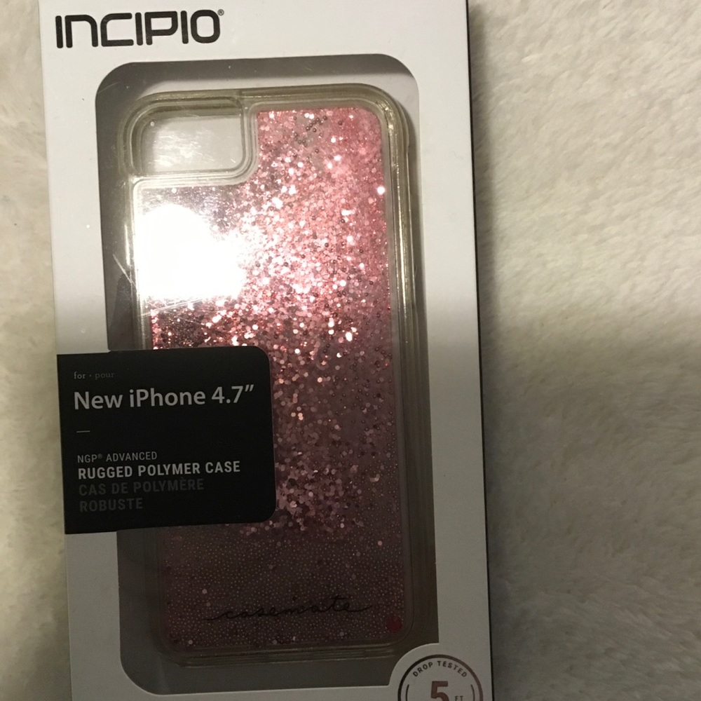 Incipiio glitter case for iPhone 7 or 8